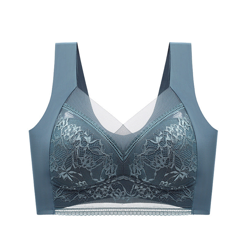 Sutien cu dantelă fără fir Push Up
