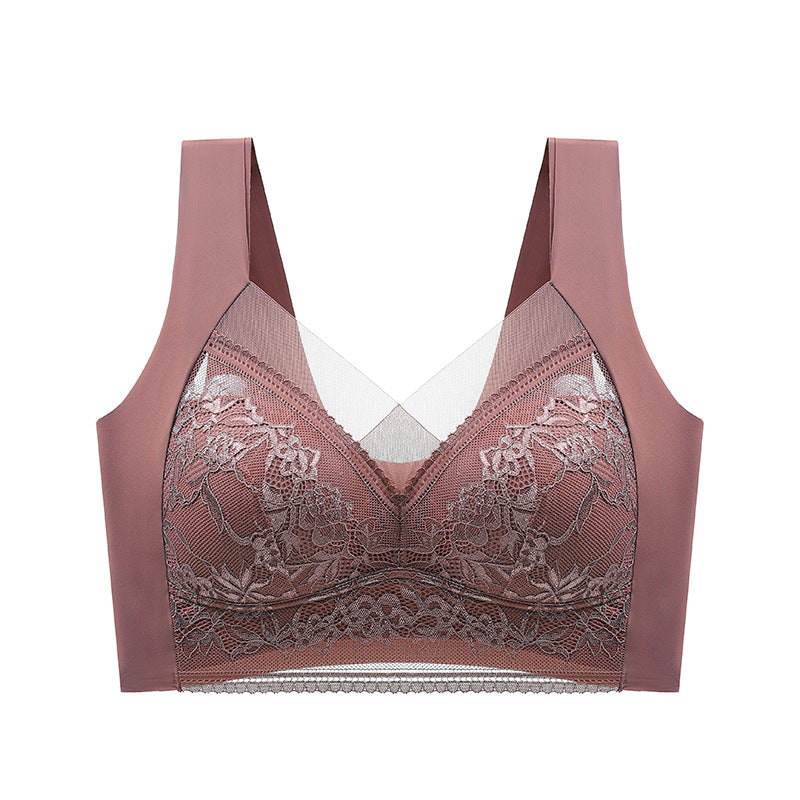Sutien cu dantelă fără fir Push Up