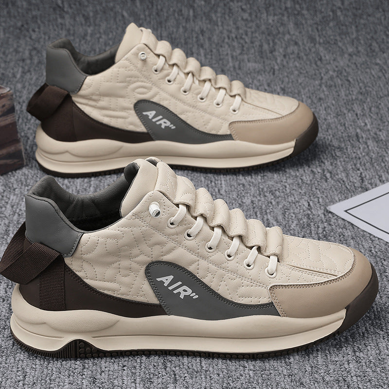 2023 adidași noi, cu talpă groasă, care măresc înălțimea, care rulează pantofi la modă Pantofi sport pentru bărbați