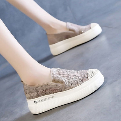 Closed Toe Sandals Women's Summer Fairy Style Lace Internet Hot Thick Bottom Slip-on Fisherman Shoes Casual Shoes Women's Shoes Wholesale 2021