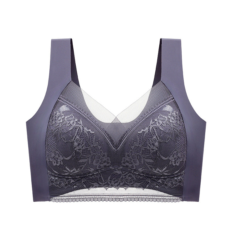 Sutien cu dantelă fără fir Push Up