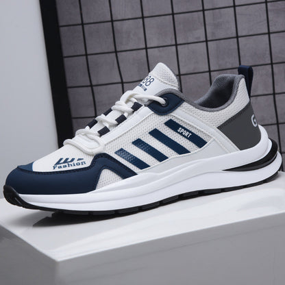 Pantofi de bărbați cu ochiuri respirabile din plasă pentru bărbați Aggan Casual