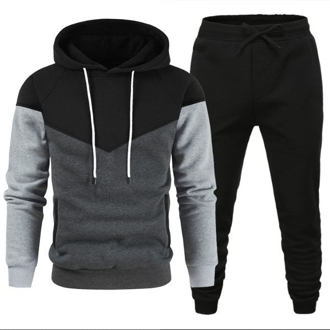 【Christmas Sales】Set de pantaloni și hanorac sport pentru bărbați