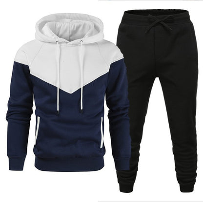 【Christmas Sales】Set de pantaloni și hanorac sport pentru bărbați