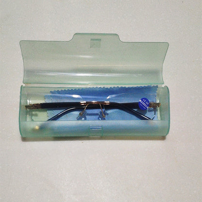 2023 Noi ochelari germani de tehnologie neagră cumpărați unul și primiți unul gratuit! Ochelari de lectură anti-lumină albastră / de aproape și de departe