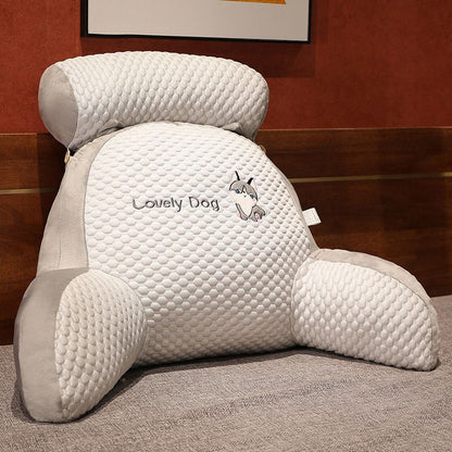 Lumbar Support Pillow Office Bed Head Cushion Soft Cover Big Backrest Sofa Dormitory Students Lumber Pad Pillow Cushion