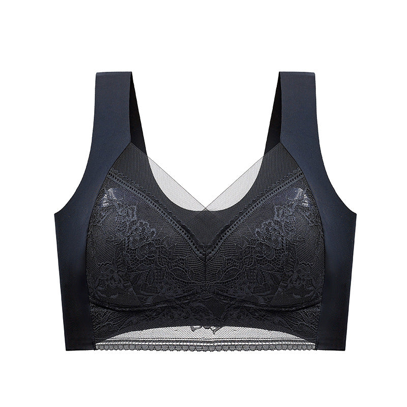 Sutien cu dantelă fără fir Push Up