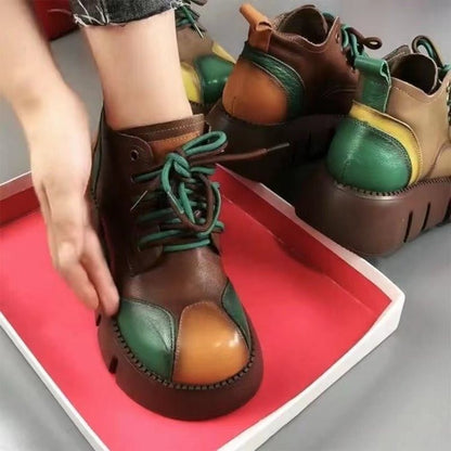 2023 noi culori de toamnă și iarnă asortate cizme retro Martin