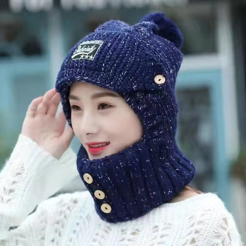 VÂNZĂRI DE CRĂCIUN -45% OFF - Protecție integrată a urechilor de protecție a urechilor Șapcă Windproof Scarf