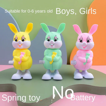 【12 bucăți】Jucărie cu ceas pentru copii Jumping Bunny