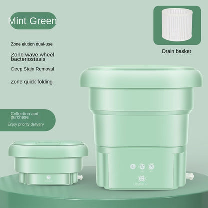 Mașină de spălat pliabilă portabilă