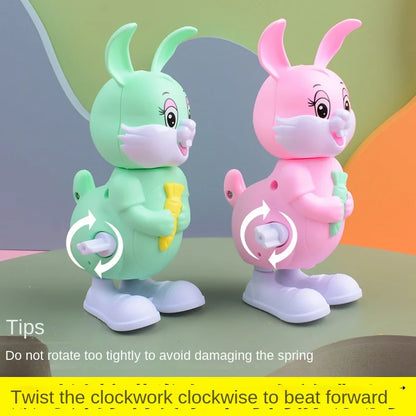 【12 bucăți】Jucărie cu ceas pentru copii Jumping Bunny