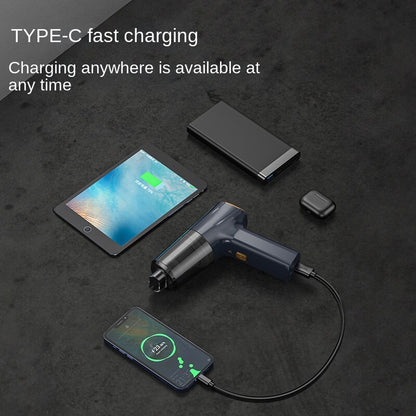 Aspirator portabil, mic, puternic, cu suflare și aspirație de uz casnic