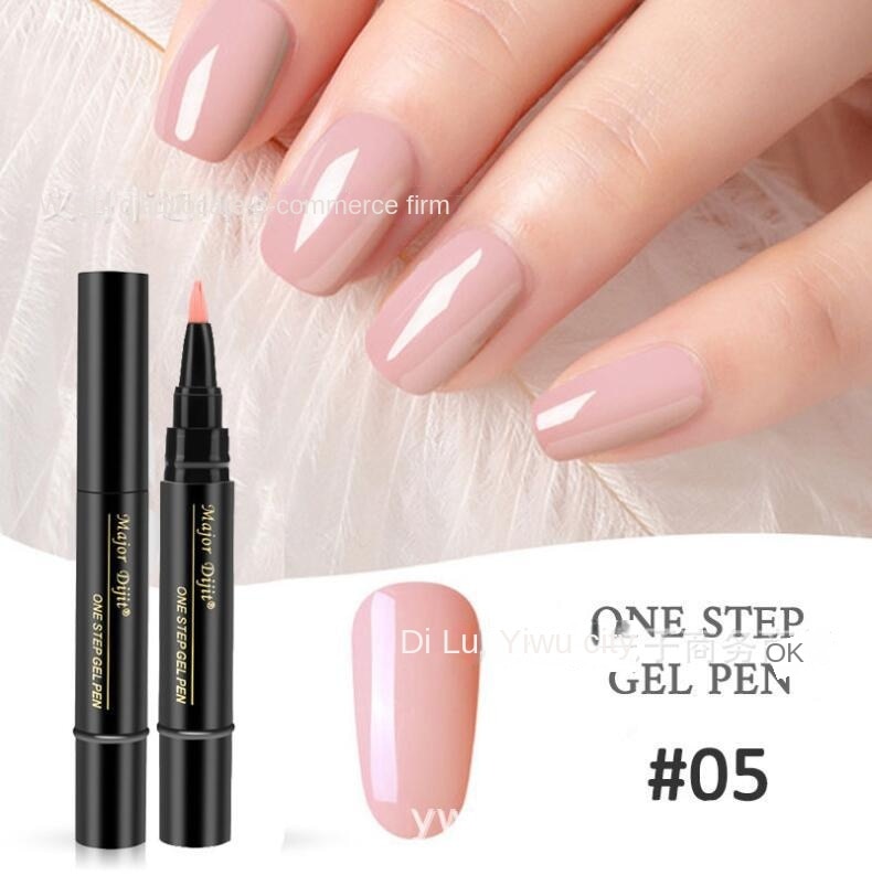 【4 piese 129 Lei】Pen oja cu gel pentru unghii 3 în 1 într-un pas