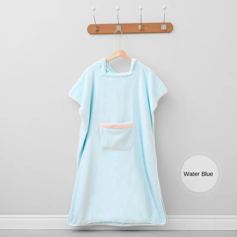 Halat de baie purtabil Yukata, cu glugă, pentru toate anotimpurile, pentru adulți, absorbant de apă,