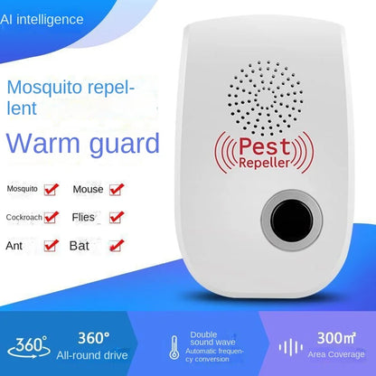 Fantastic Rat Repellent Appliance Rat-Catching Mouse-Killing Mouse Mouse Expeller Ultrasonic High-Power Household Anti-Catching and Anti-Collision Electronic Cat