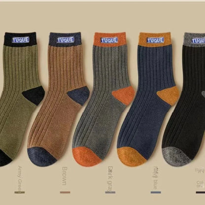 Factory Socks Men's Autumn and Winter Basketball Socks Men's Cotton Socks Spot Middle Tube Cotton Socks Trendy Sports Stockings Ins