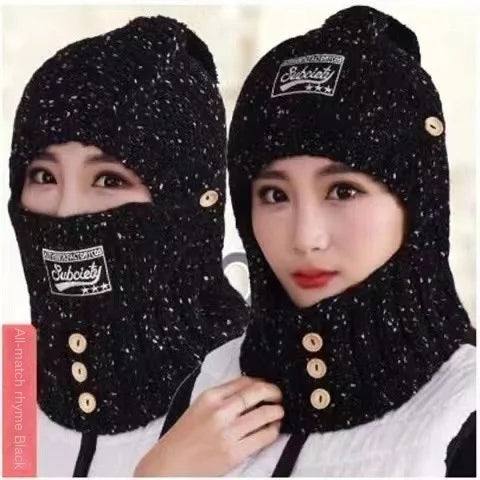 VÂNZĂRI DE CRĂCIUN -45% OFF - Protecție integrată a urechilor de protecție a urechilor Șapcă Windproof Scarf