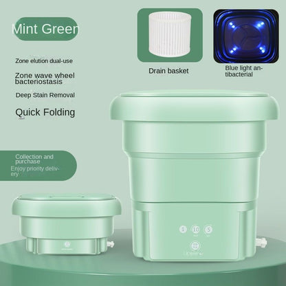 Mașină de spălat pliabilă portabilă