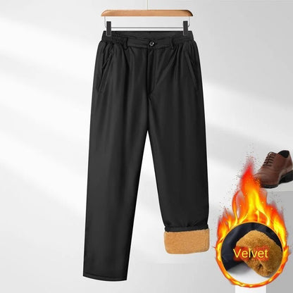 【30%OFF】【S-5XL】Pantaloni calduri groși de iarnă de mărime plus