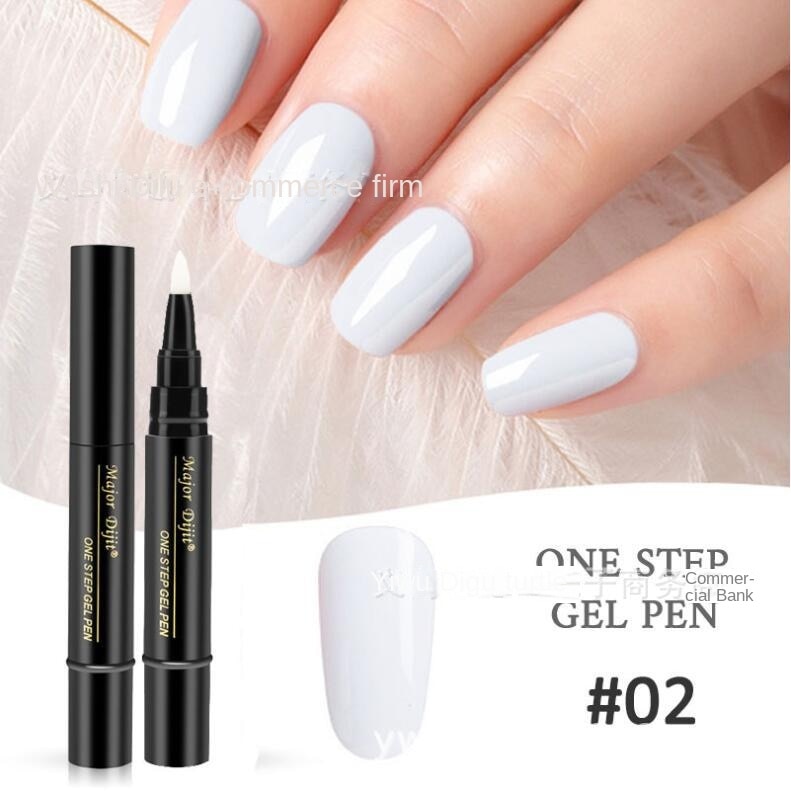 【4 piese 129 Lei】Pen oja cu gel pentru unghii 3 în 1 într-un pas