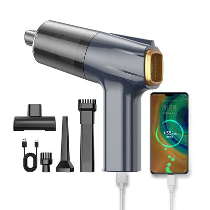 Aspirator portabil, mic, puternic, cu suflare și aspirație de uz casnic