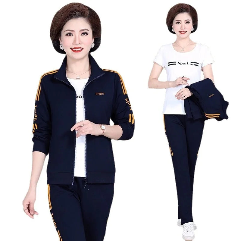 【M-5XL】2023 toamna si iarna nou costum sport casual set din doua piese [Top + pantaloni]