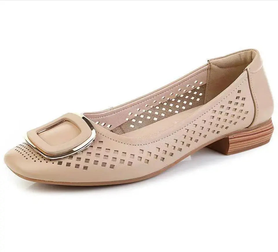 NEW Primăvara Vara Soft Bottom Casual Casual Shallow Mouth Pantofi pentru femei .
